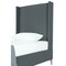 Manhattan Comfort Promenade Twin-Size Bed in Grey BD010-TW-GY - alternate 3
